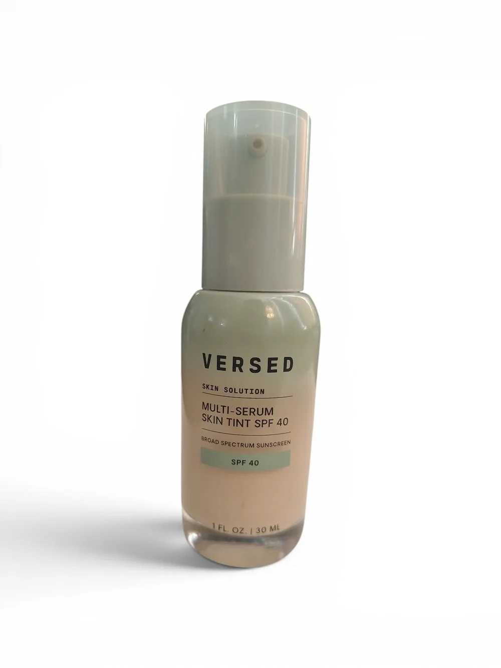 Versed Skin Solution Multi Serum Skin Tint SPF 40 Zinc Oxide 1 fl oz Shade 4W